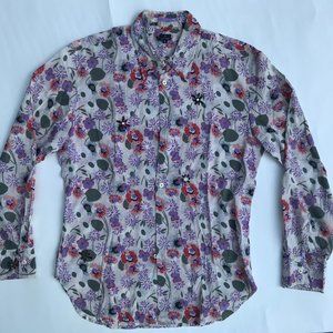 floral button up shirt